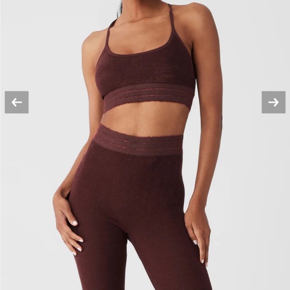 ALO Yoga seamless luxe terry set - Picture 3 of 6